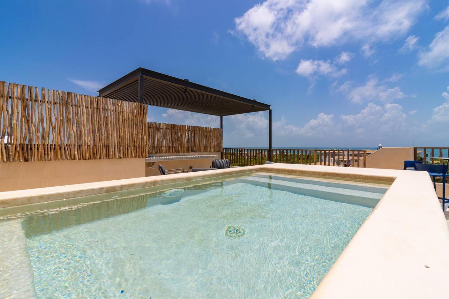 Penthouse Con Alberca Privada Y Hermosas Vistas Al Mar - A301 Isla Holbox Zewnętrze zdjęcie