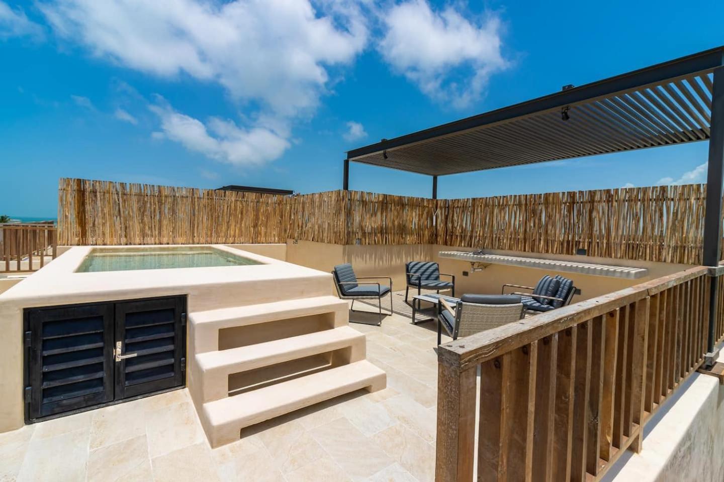 Penthouse Con Alberca Privada Y Hermosas Vistas Al Mar - A301 Isla Holbox Zewnętrze zdjęcie
