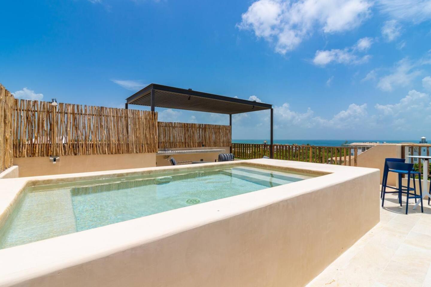 Penthouse Con Alberca Privada Y Hermosas Vistas Al Mar - A301 Isla Holbox Zewnętrze zdjęcie